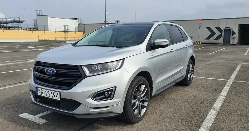 Ford EDGE cena 103700 przebieg: 136000, rok produkcji 2017 z Kraków małe 781